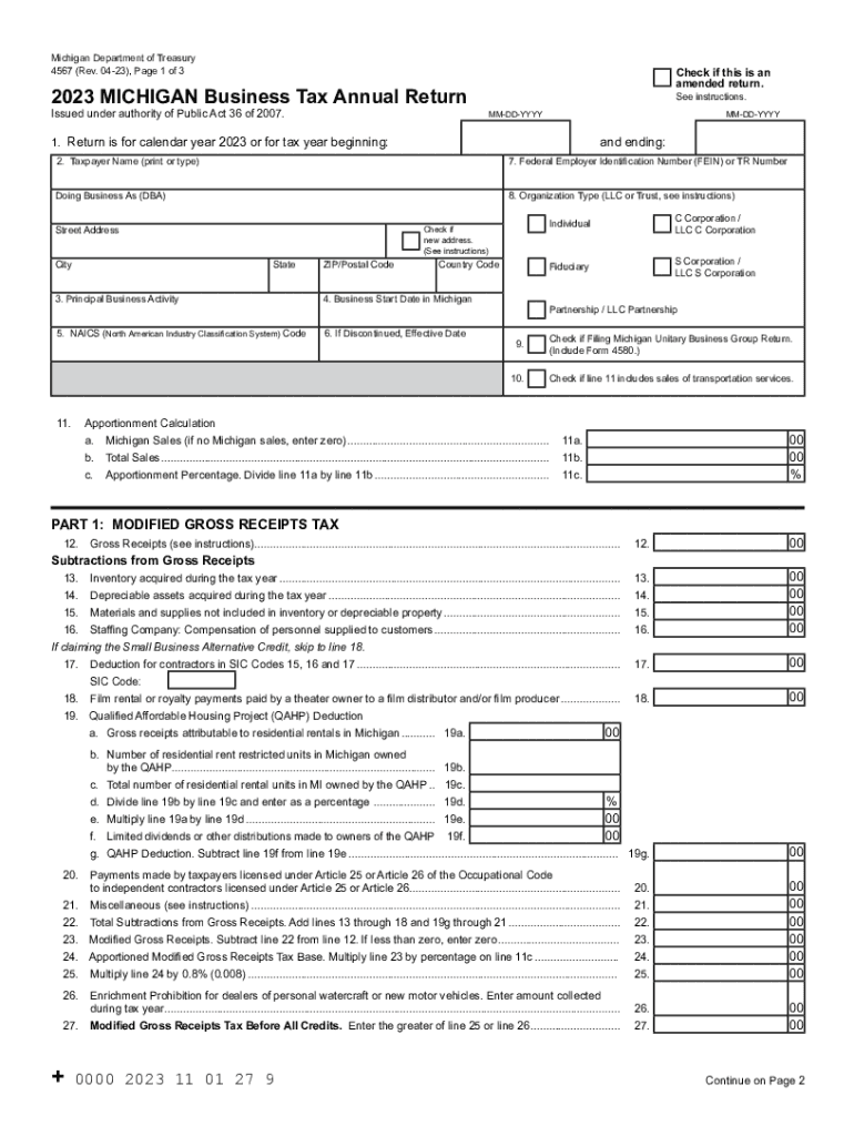 2023 2025 Form MI DoT 4567 Fill Online Printable Fillable Blank PdfFiller