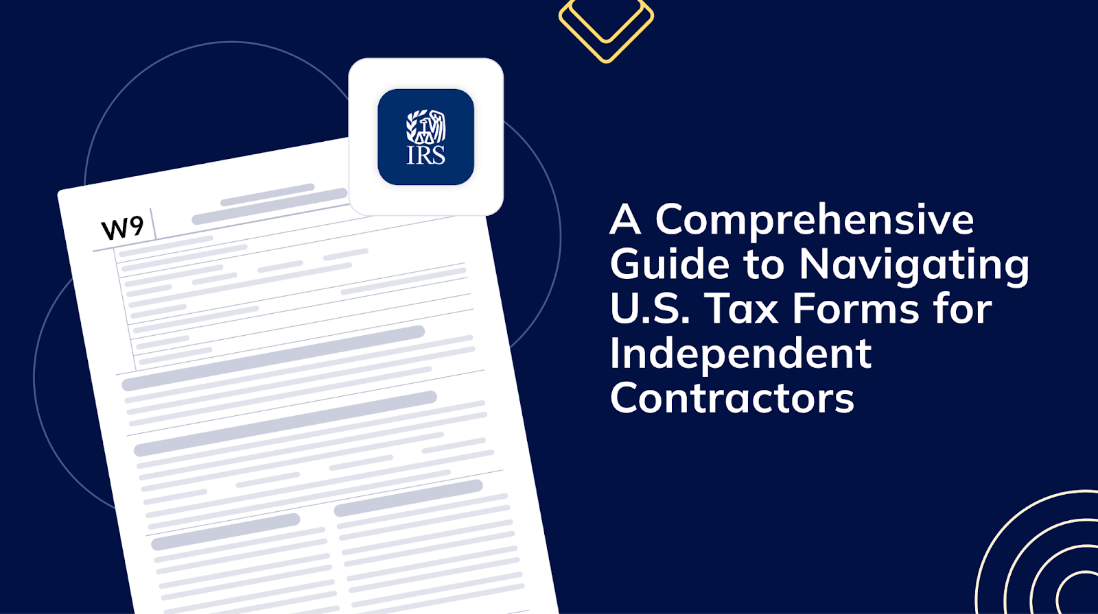 A Comprehensive Guide To Navigating U S Tax Forms For Independent Contractors