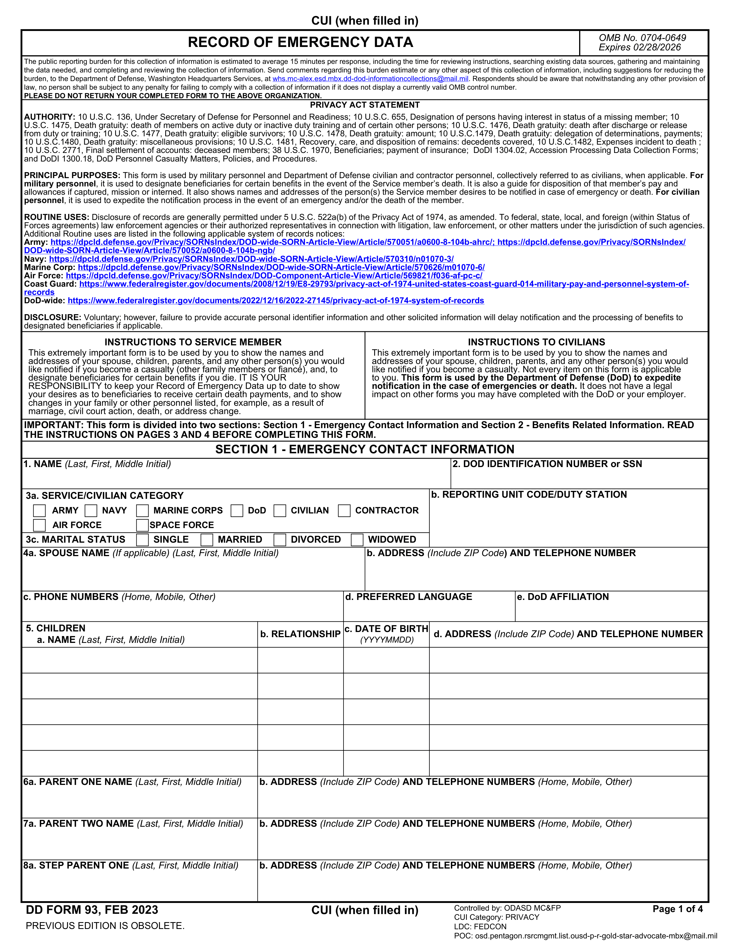 DA Form 5500 2023 2024 Fill Edit And Download PDF Guru