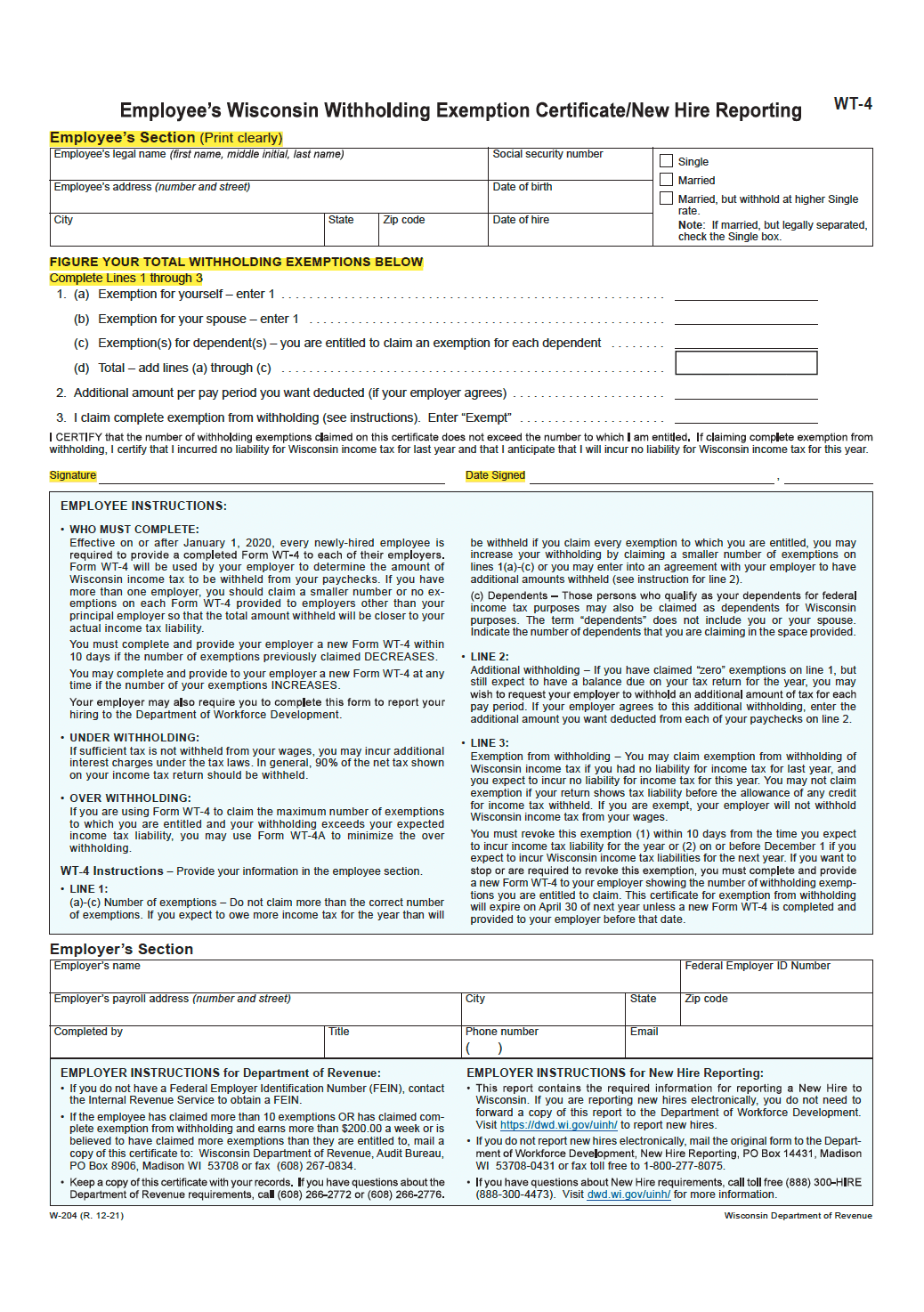 2025 Wi Form W9 Fillable