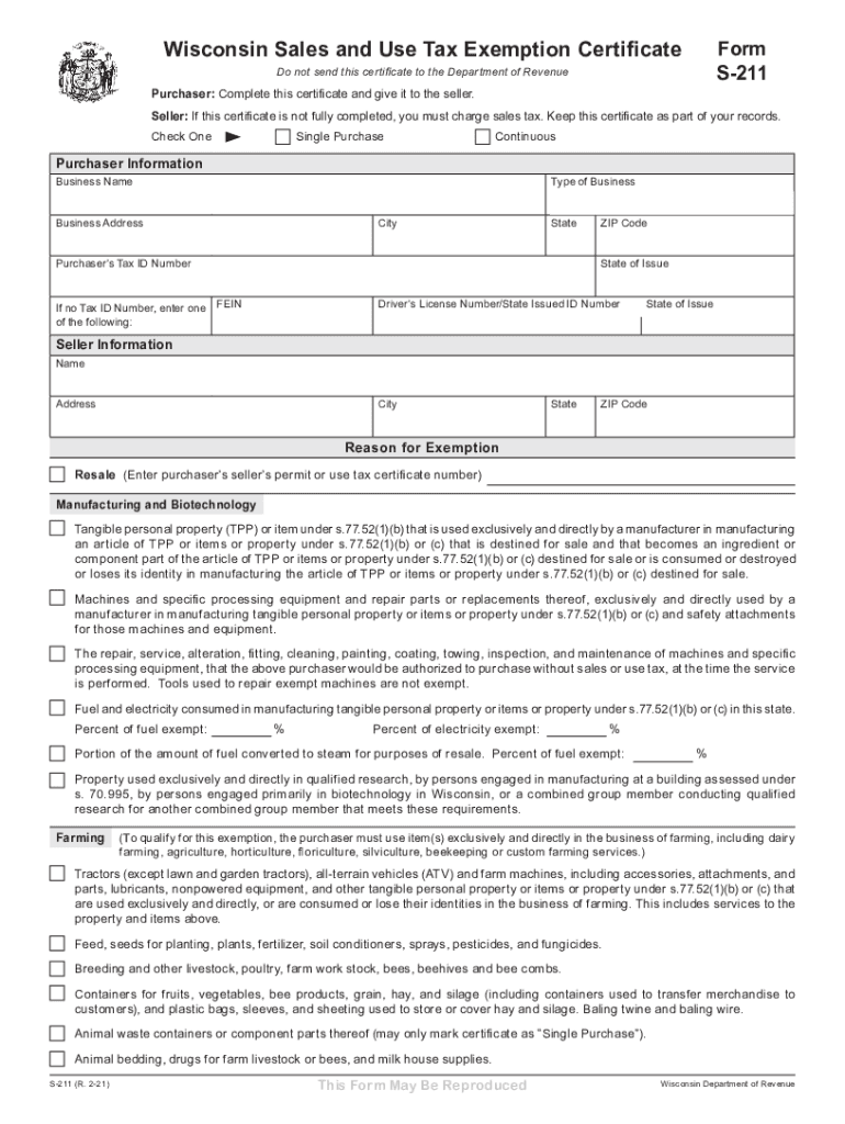 S211 Form Fill Out Sign Online DocHub