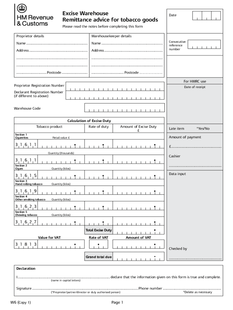 W6 Form Fill Out Sign Online DocHub