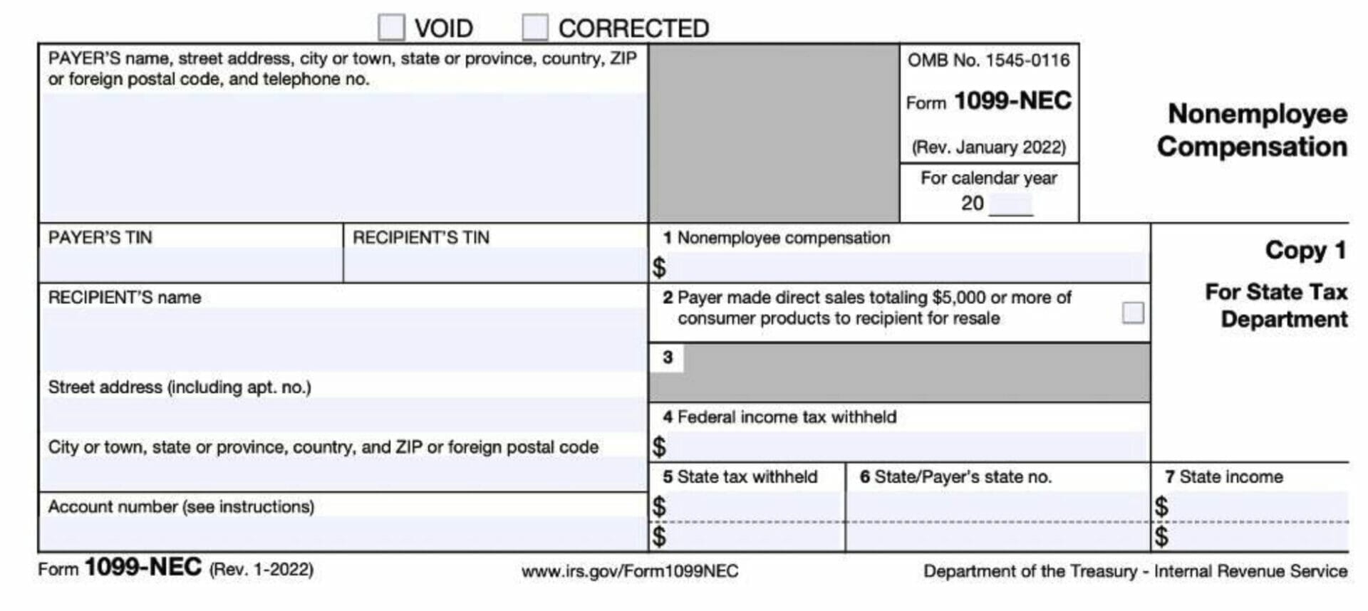 2025 Printable Form 1-9 & W9 Mn